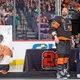 Claude Giroux played his 1,000th game for the Flyers on Thursday night.